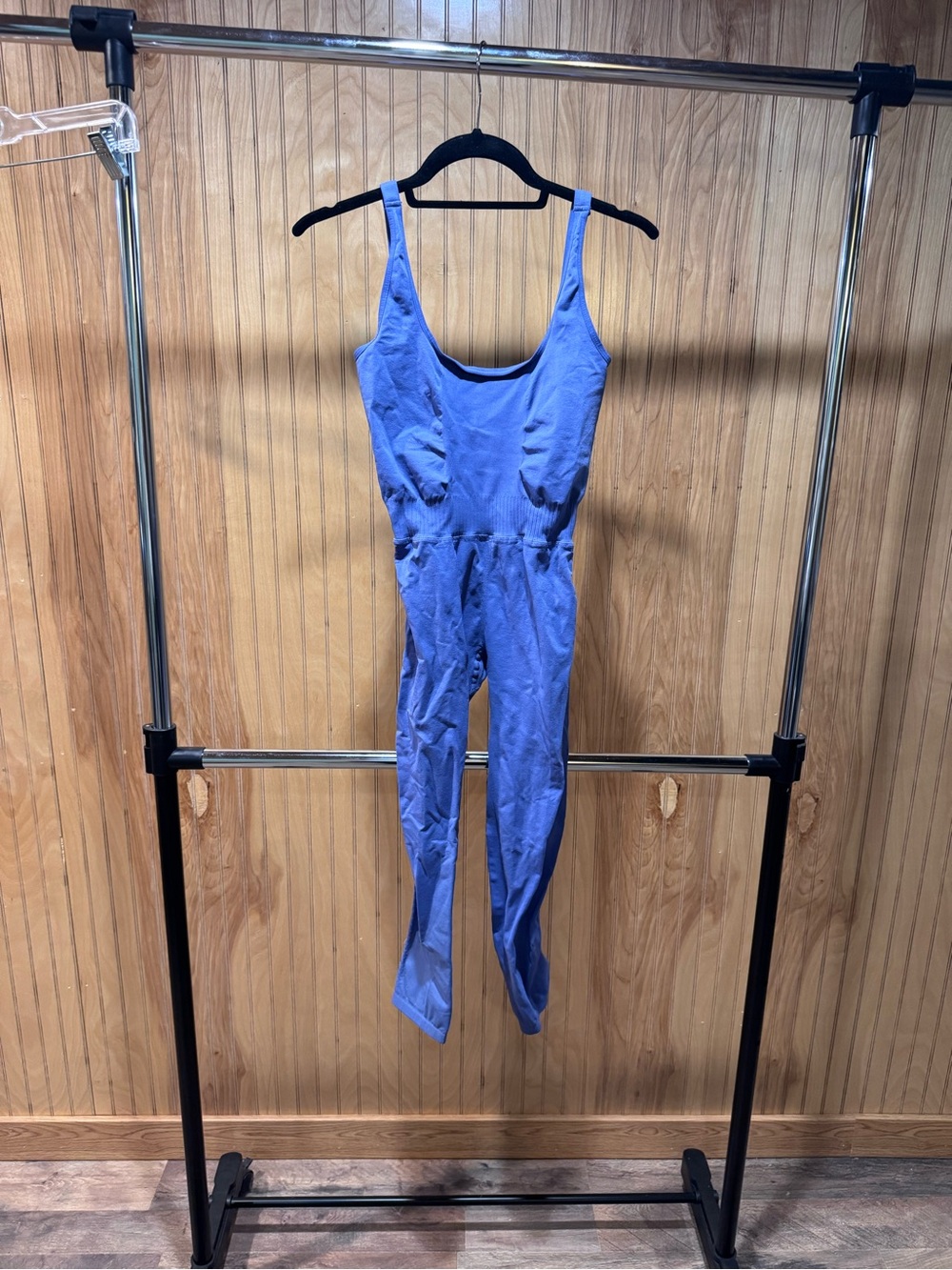 FP Movement by Free People Periwinkle Blue Scoop-Neck Sleeveless Jumpsuit